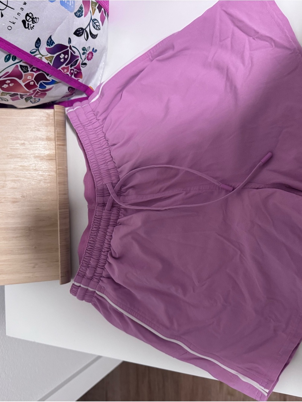 lululemon athletica Lavender Pink Athletic Shorts